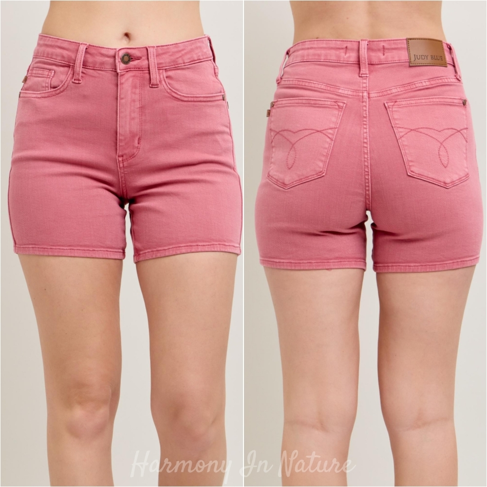 Rosy High Hopes Denim Shorts - Picture 1 of 16